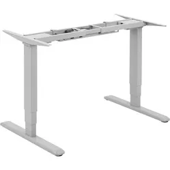 Ergopro Steh-Sitz-Schreibtisch-Gestell „Basic“ – grau