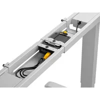 Ergopro Steh-Sitz-Schreibtisch-Gestell „Basic“ – grau
