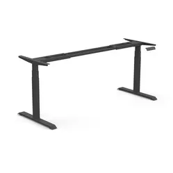 Ergopro Steh-Sitz-Schreibtisch-Gestell „Basic“ – schwarz