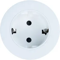 Ergopro VOLT_IN Ring Ø54 mm Weiß Einbausteckdose