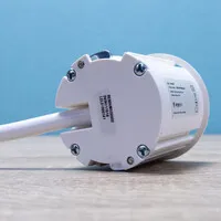 Ergopro VOLT_IN Ring Ø54 mm Weiß Einbausteckdose