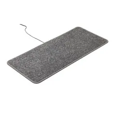 Ergopro Beheizte Fußmatte Misty Grey – 90 x 40 cm
