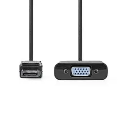 Nedis Displayport Stecker - VGA Buchse Adapterkabel