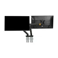 BakkerElkhuizen Flexibler Monitorarm für 2 Monitore – schwarz