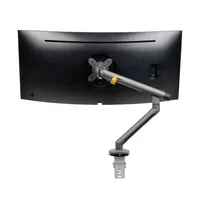 BakkerElkhuizen Flexibler Monitorarm für 1 Monitor - dunkelgrau