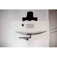 BakkerElkhuizen Flexibler Monitorarm für 1 Monitor - dunkelgrau