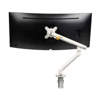 BakkerElkhuizen Flexibler Monitorarm für 1 Monitor - weiß