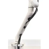 BakkerElkhuizen Flexibler Monitorarm für 1 Monitor - weiß
