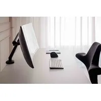 BakkerElkhuizen Flexibler Monitorarm für 1 Monitor – schwarz