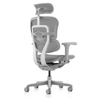 Comfort Ergohuman Ultra Bürostuhl mit Kopfstütze, grau