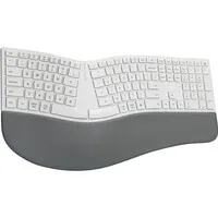 Delux Ergonomic Split Complete, weiß, kabellos