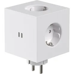 Avolt Steckdosenleiste „Square 2“ – Opal White, Martinelli Luce