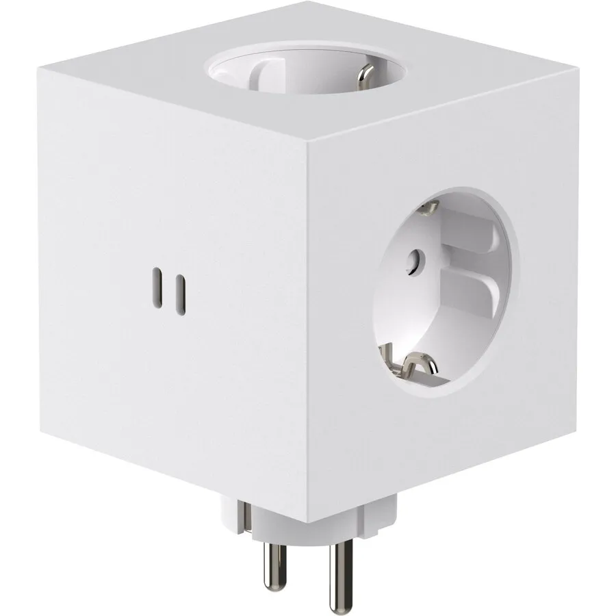 Avolt Steckdosenleiste „Square 2“ – Opal White, Martinelli Luce