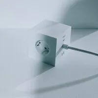 Avolt Steckdosenleiste „Square 1“ – Opal White von Martinelli Luce