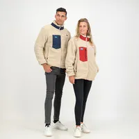 Gløde Wøley Beheizte Fleece-Weste Blau Unisex
