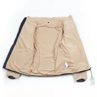 Gløde Wøley Beheizte Fleece-Weste Blau Unisex