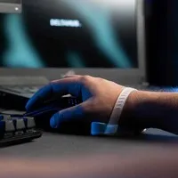 DeltaHub Carpio G2.0 verstellbare Handgelenkstütze – Babyblau