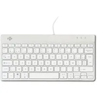 R-Go Compact Break AZERTY-Tastatur, weiß