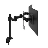 Dataflex Viewmate Monitorarm mit Brücke für 2 Bildschirme - schwarz 52.603