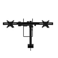 Dataflex Viewmate Monitorarm mit Brücke für 2 Bildschirme - schwarz 52.603