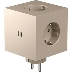 Avolt Square 2 Steckdosenleiste – Nomad Sand