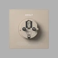 Avolt Square 2 Steckdosenleiste – Nomad Sand