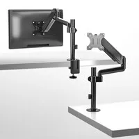 Equip Basic Plus gasfederunterstützter Monitorarm, schwarz