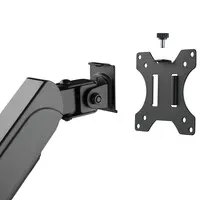 Equip Basic Plus gasfederunterstützter Monitorarm, schwarz