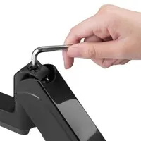 Equip Basic Plus gasfederunterstützter Monitorarm, schwarz