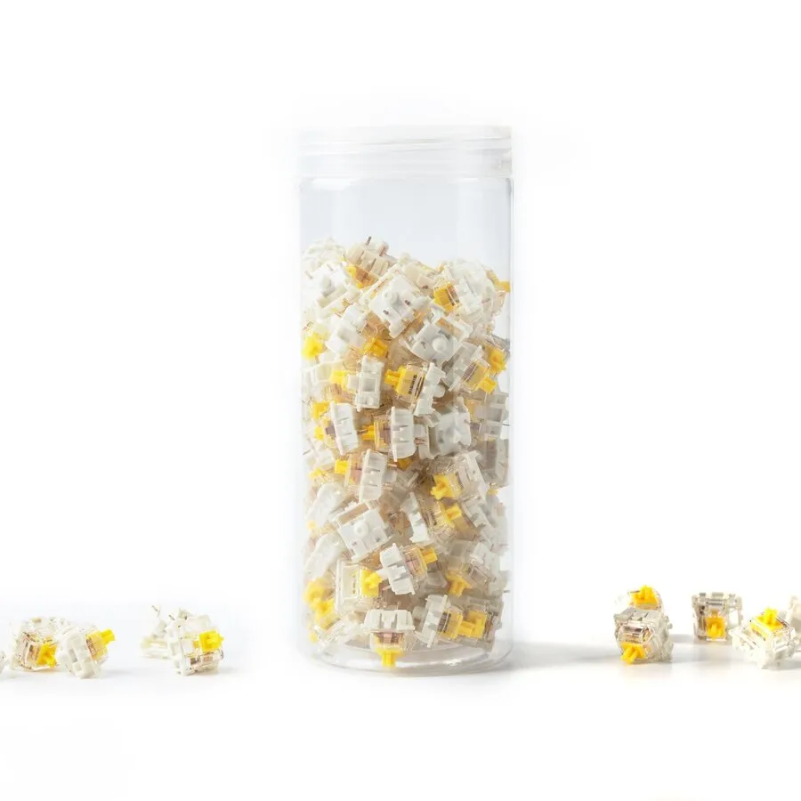 Gateron G Pro 3.0 Yellow Switches - 110 Stk.