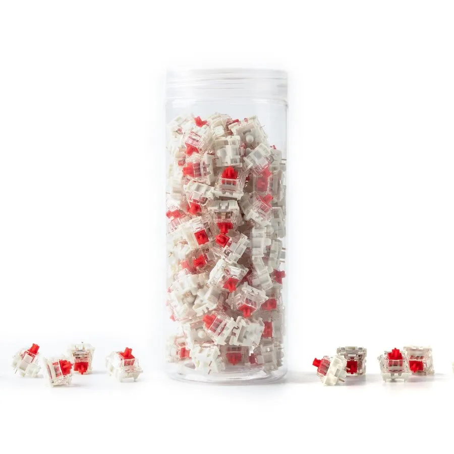 Gateron G Pro 3.0 Red-Schalter – 110 Stück