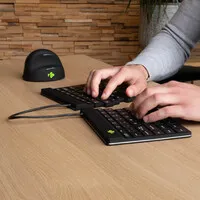 R-Go Split Break, geteilt, schwarz, AZERTY BE – Bluetooth