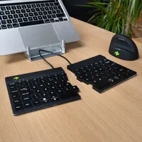 R-Go Split Break, geteilt, schwarz, AZERTY BE – Bluetooth
