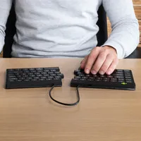 R-Go Split Break, geteilt, schwarz, AZERTY BE – Bluetooth