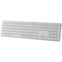 Rapoo E9550L kabellose Tastatur mit Nummernblock weiß