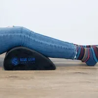 Blue Lion Lifestyle Weiche Fußstütze, teilweise rutschfest