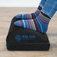 Blue Lion Lifestyle Weiche, verstellbare Fußstütze, vollständig rutschfest