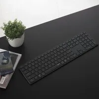 Rapoo E9550L kabellose Tastatur mit Nummernblock schwarz