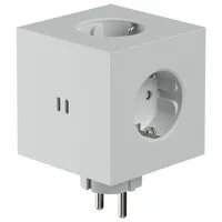 Avolt Square 2 Steckdosenleiste – Gotland Grey