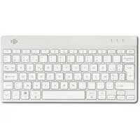 R-Go Compact Break AZERTY – weiße kabellose Tastatur