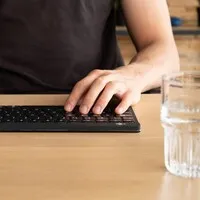R-Go Compact Break AZERTY kabellose Tastatur
