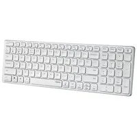 Rapoo E9350L kabellose kompakte Tastatur mit Ziffernblock weiß