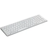 Rapoo E9350L kabellose kompakte Tastatur mit Ziffernblock weiß