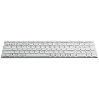 Rapoo E9350L kabellose kompakte Tastatur mit Ziffernblock weiß