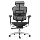 Comfort Ergohuman Elite2 Bürostuhl mit Stoffsitz, schwarz