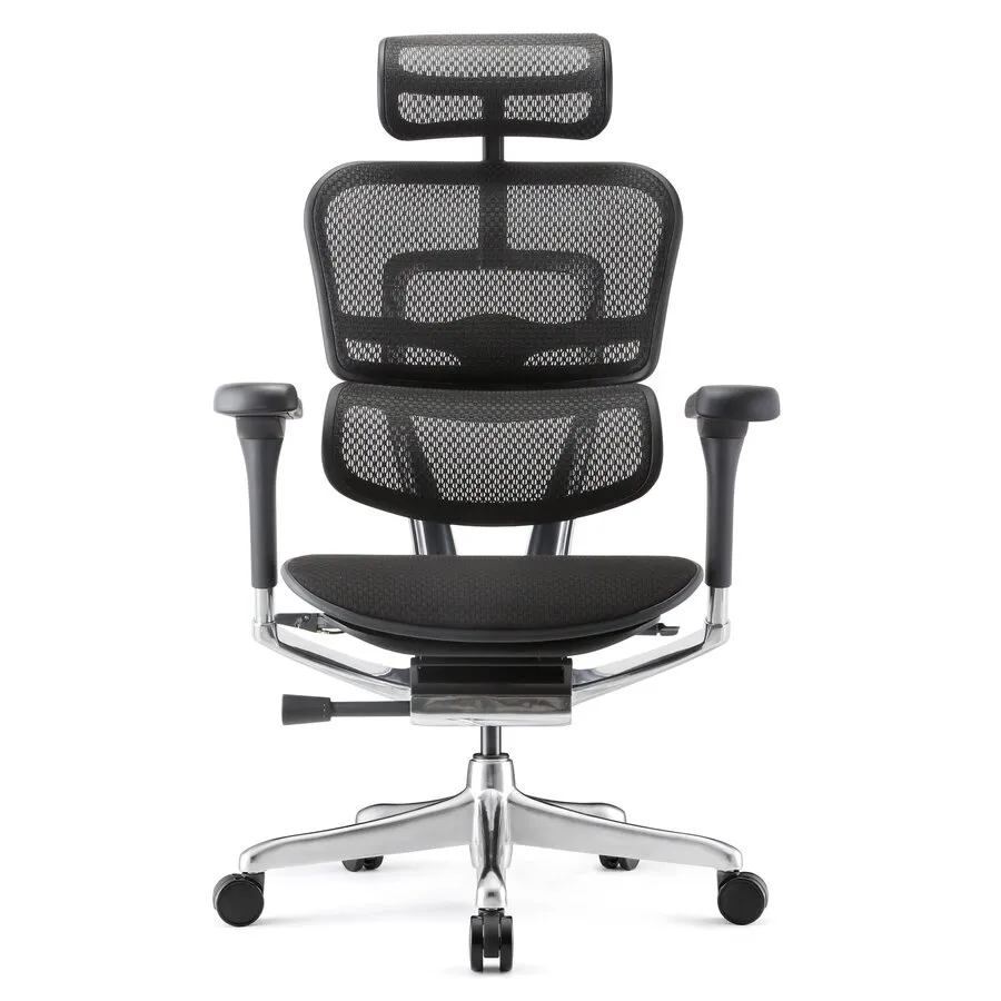 Comfort Ergohuman Elite2 Bürostuhl mit Stoffsitz, schwarz
