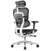 Comfort Ergohuman Elite2 Bürostuhl mit Stoffsitz, schwarz