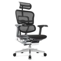 Comfort Ergohuman Elite2 Bürostuhl mit Stoffsitz, schwarz