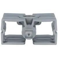 Ergopro 3 Segmente + Magnet für Slim Kabelschlauch silber