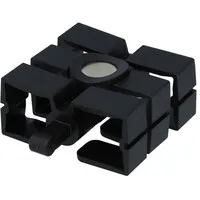 Ergopro 3 Segmente + Magnet für Slim Kabelschlauch schwarz